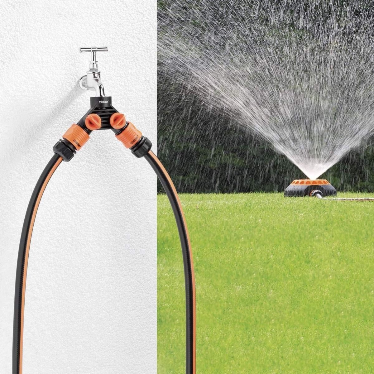 Claber Double Tap Connector