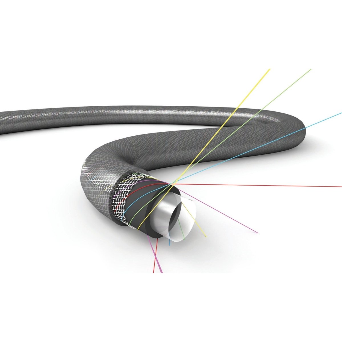 Joy 6-Layer Hose Pipe in Silver Grey