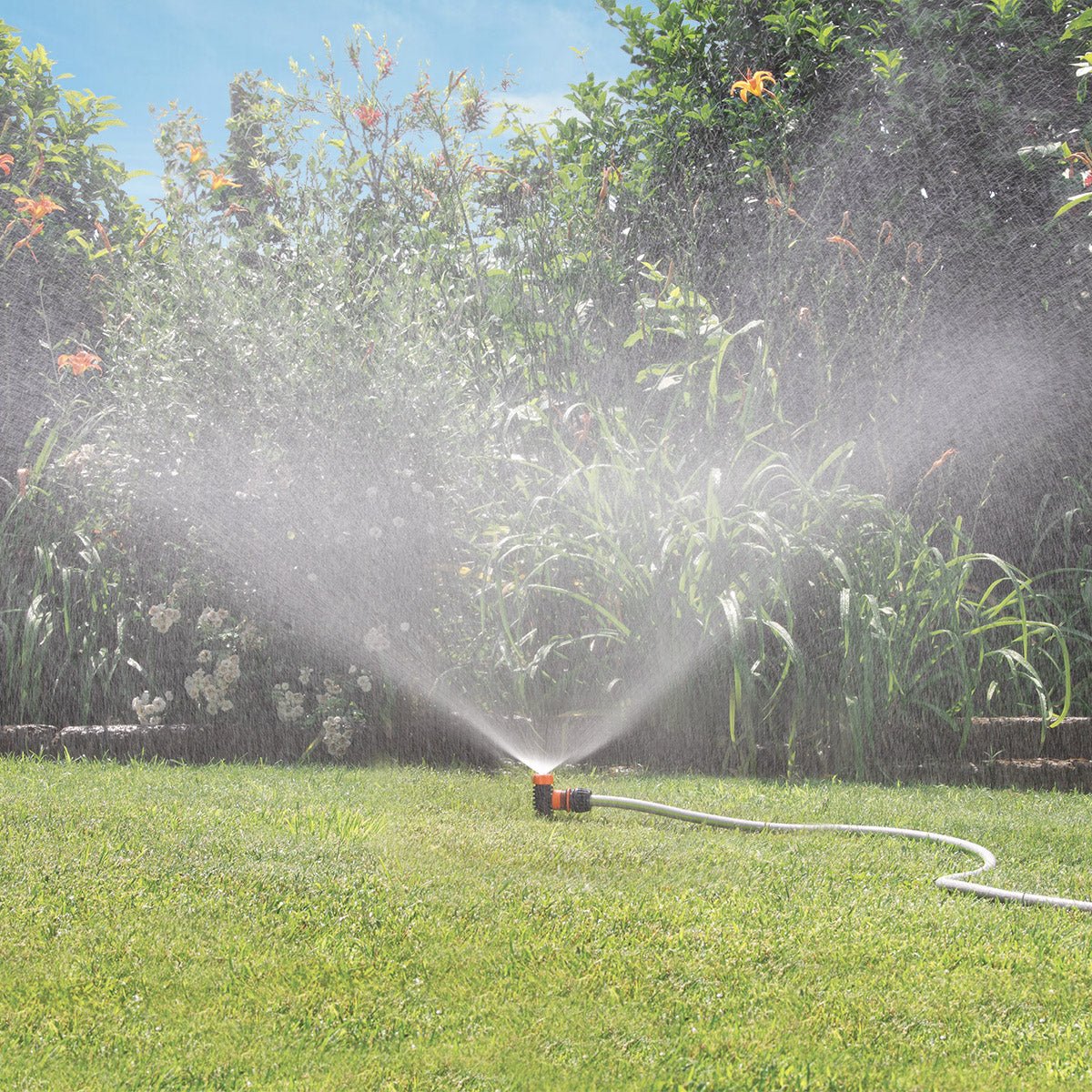 A Claber Lawn Sprinkler