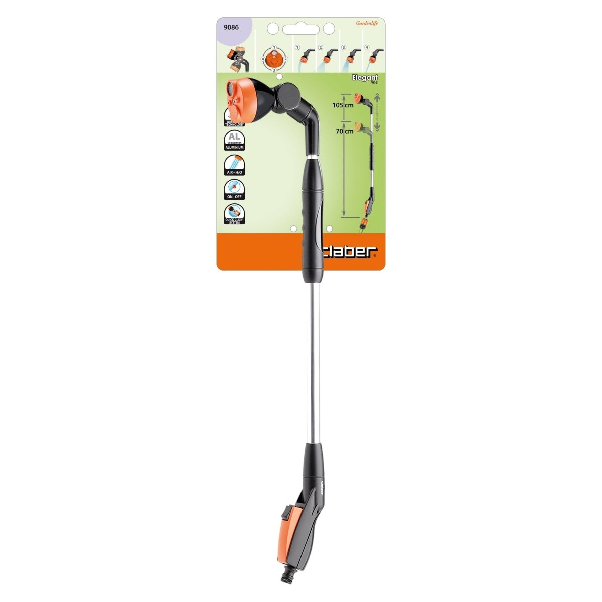 Claber Telescopic Multifunction Watering Wand
