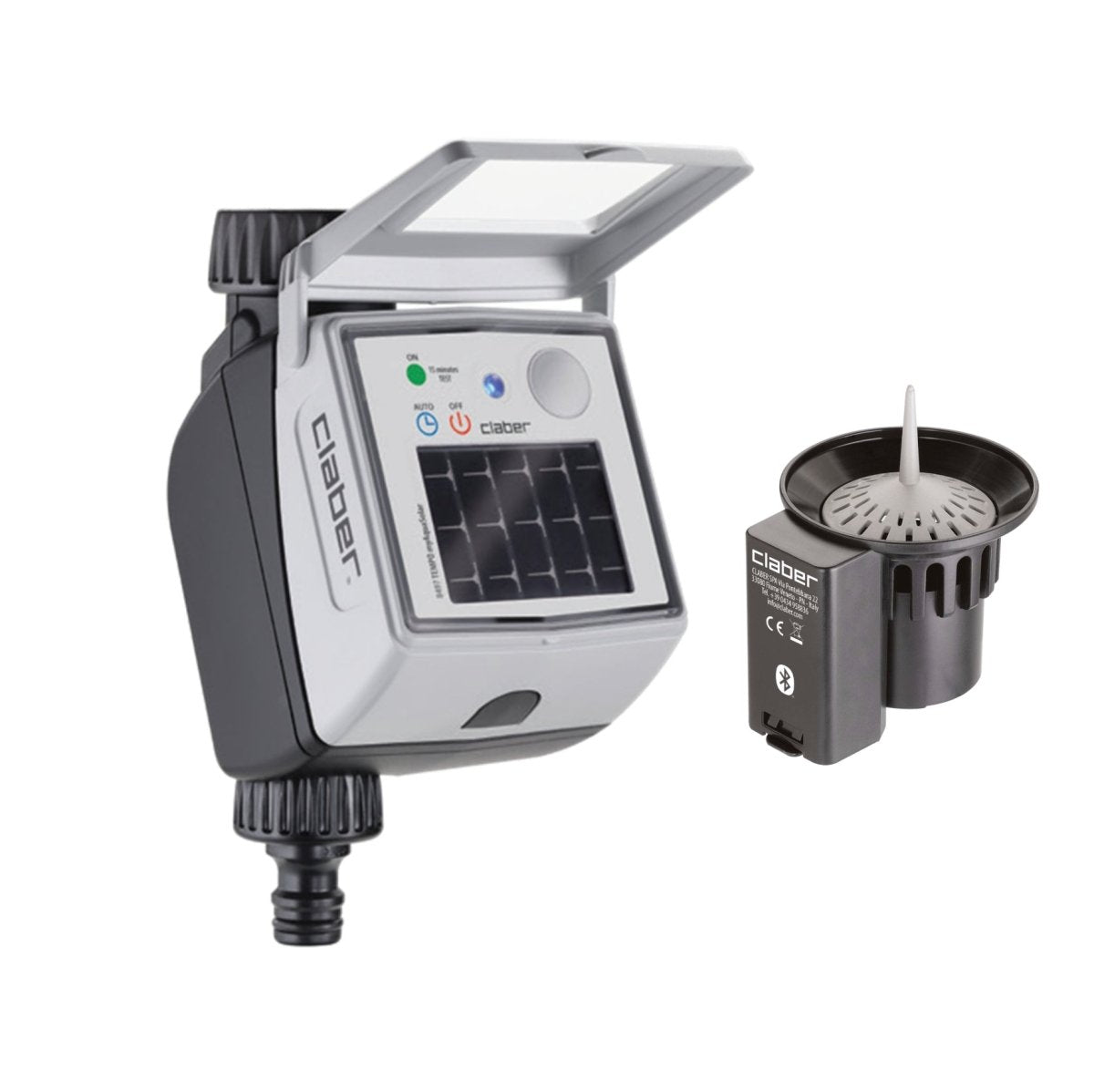 Water - It Claber myAquaSolar Tempo Water Timer & Rain Sensor