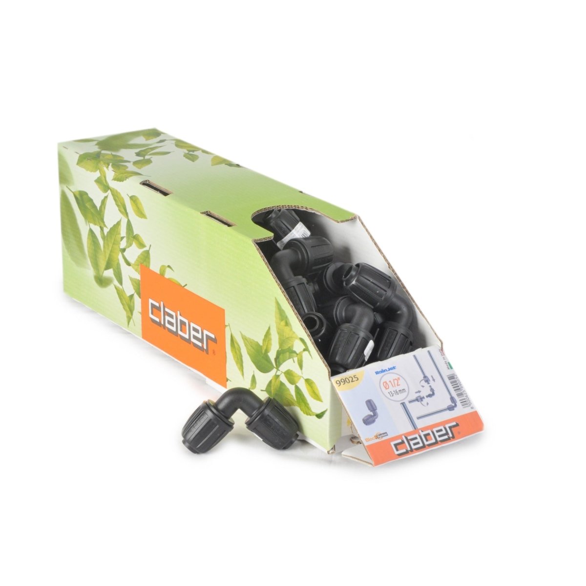 Claber 91025 Elbow Hose Pipe Connector