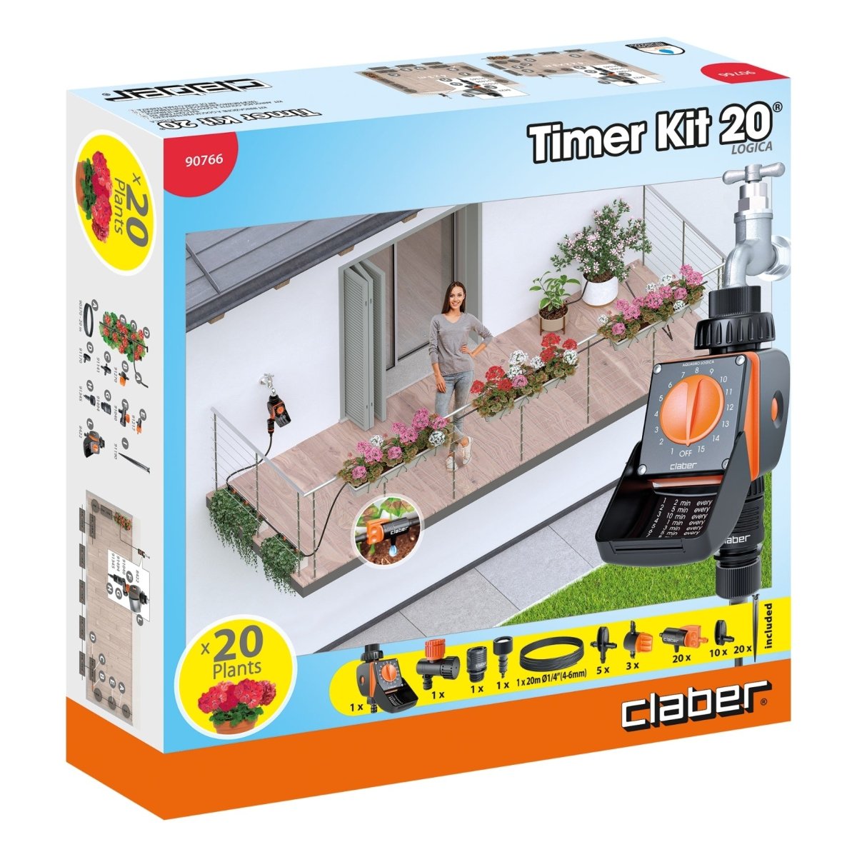Claber Drip Irrigation Kit