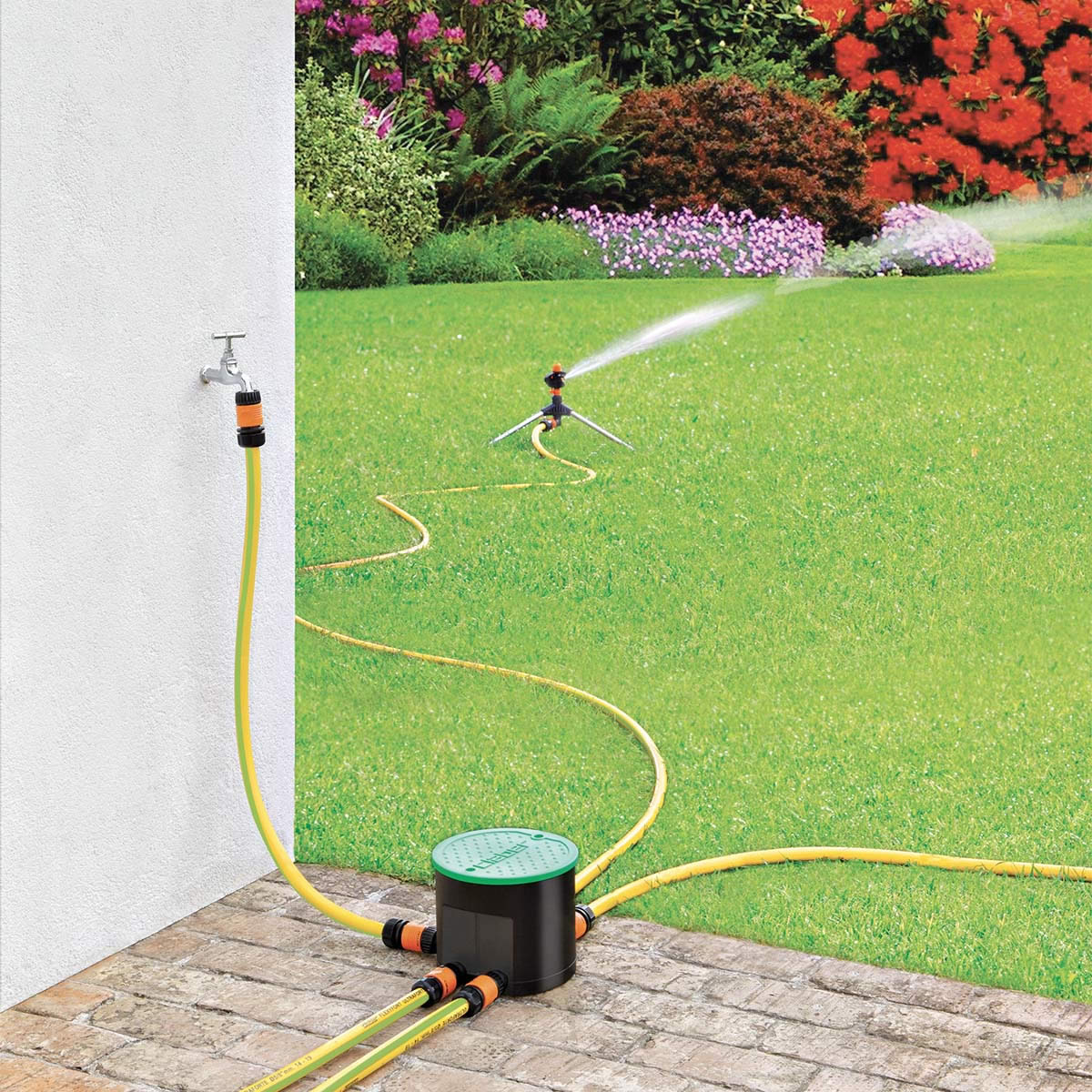 Claber 90829 Hydro - 4 Four Zone Irrigation Timer