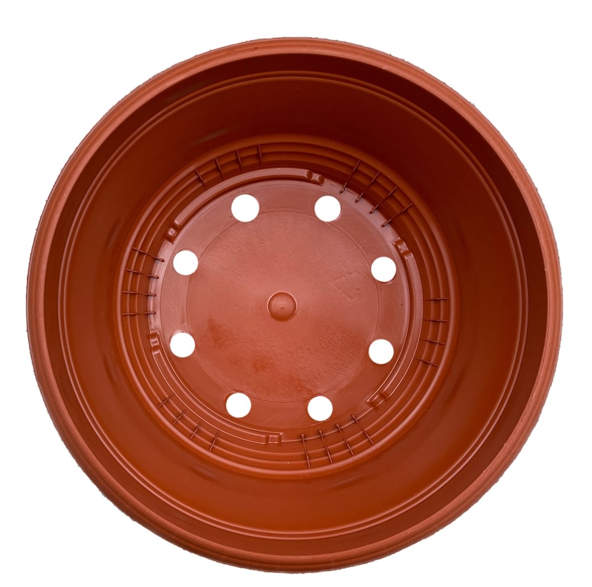 Teku T20 Bulb Bowls 20cm Diameter Plastic Terracotta Colour | Pack of Ten