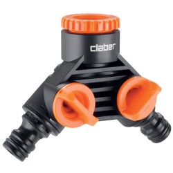 Claber 8599 Double Tap Connector Claber 8599 Double Tap Connector