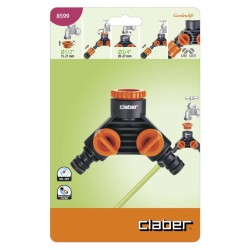 Claber 8599 Double Tap Connector