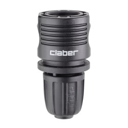 Claber 91009 Quick-Click Hose Pipe Connector