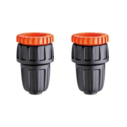 Claber 91013 Threaded Tap Connectors x 2
