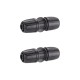Claber 91023 Straight  Coupling - Pack of 2