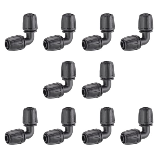 Claber 91025 Elbow Coupling - Pack of 10