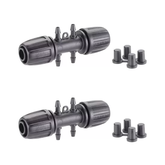 Claber 91027 Connectors with four 1/4-Inch outlets Claber 91027 Connectors with four 1/4-Inch outlets