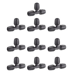 Claber 91029 16mm Hose Pipe Tee Connectors - pack of 10 Claber 91029 16mm Hose Pipe Tee Connectors - pack of 10