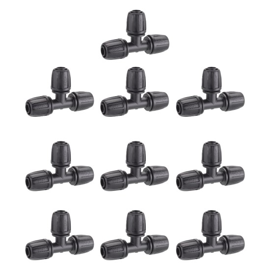 Claber 91029 Tee coupling - Pack of 10