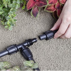 Claber 91029 16mm Hose Pipe Tee Connectors - pack of 4 Claber 91029 16mm Hose Pipe Tee Connectors - pack of 4