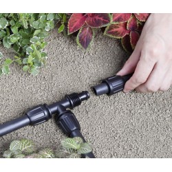 Claber 91029 16mm Hose Pipe Tee Connectors - pack of 2