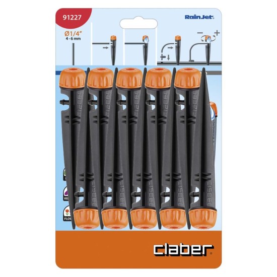 Claber 91227 Adjustable Drippers | Pack of 10