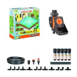 Colibri Pop-Up Sprinkler Kit & Aquauno Logica Water Timer Colibri Pop-Up Sprinkler Kit & Aquauno Logica Water Timer